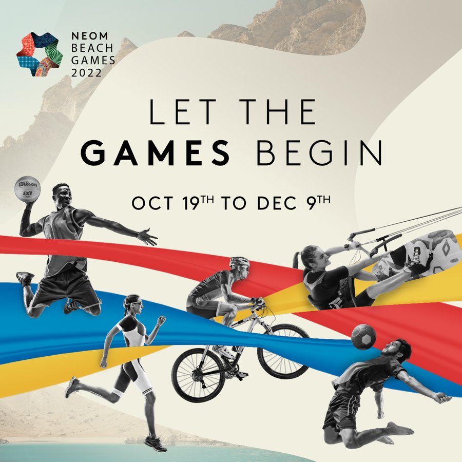 NEOM Beach Games 2022 Worldclass sports in the desert